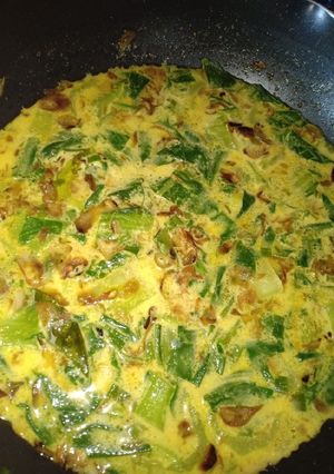 Foto resep Sawi pokcoy kuah santan