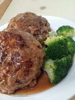 免烤免炸多汁漢堡排 的食譜成品照片