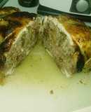 Pollo relleno Navideño