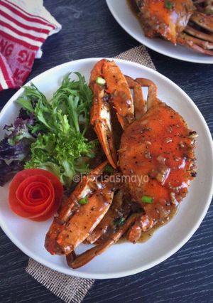 Foto resep Kepiting Saos Lada Hitam