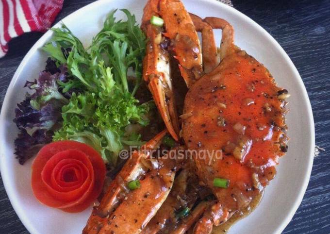 Kepiting Saos Lada Hitam