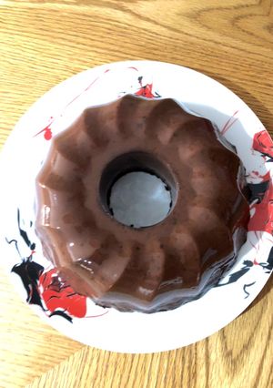 Foto resep Puding coklat oreo simpel