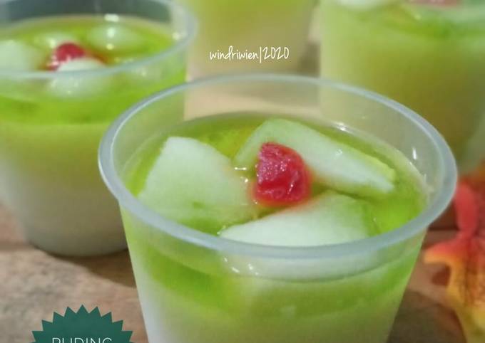 Puding Susu Melon Segaarr