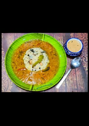 A picture of Ven Pongal (Khara Pongal).