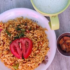 Puffed rice upma A picture of Puffed rice upma.