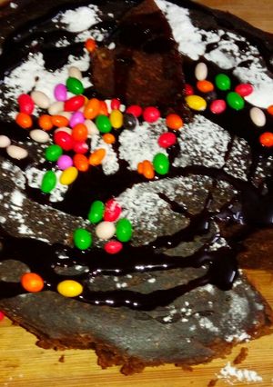 A picture of Beetroot chocolate cake.