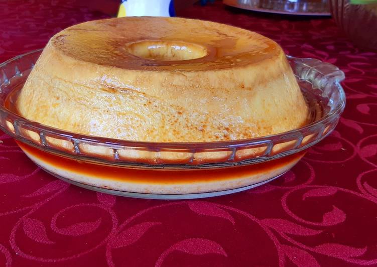 # Pudim flan com ovos - Gozhowgos