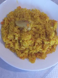 Una foto de Arroz con pollo