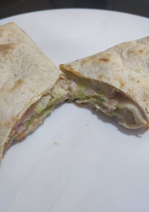 Una foto de Wrap de Atún