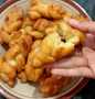 Resep Donat kepang karamel Anti Gagal