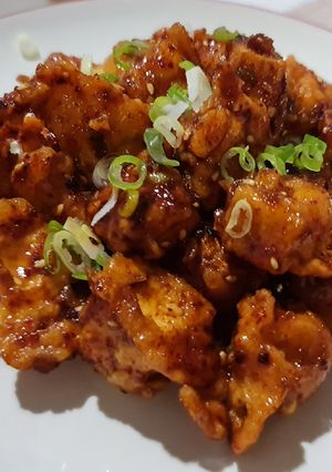 Foto resep Dubu jorim (tahu goreng pedas ala korea)
