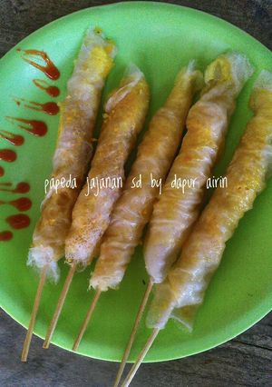 Foto resep Papeda jajanan anak sd / cilung