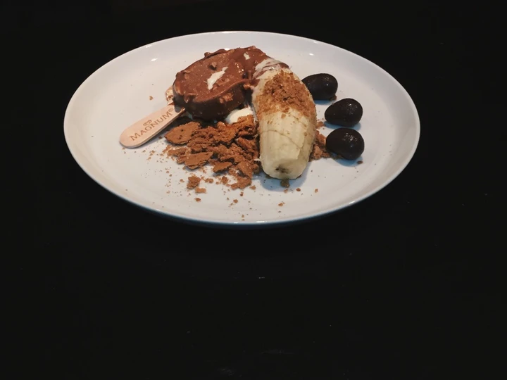 Langkah Gampang Menyiapkan Resep Banana Magnum Choco yang Menggugah Selera Anti Ribet, Lezat