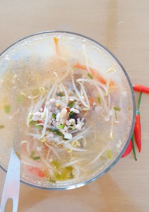 Hình của món Canh thịt nấu chua.