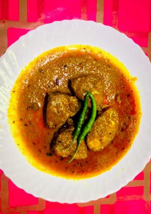 A picture of দই রুই মাছ.