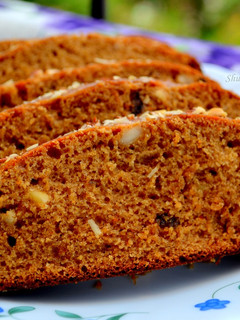 A picture of Dates Whole Wheat Cooker Cake.