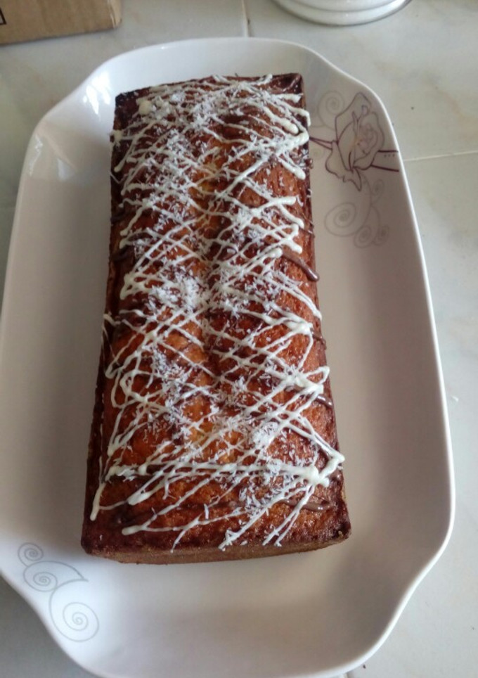 Una foto de Budín de mandarina fácil