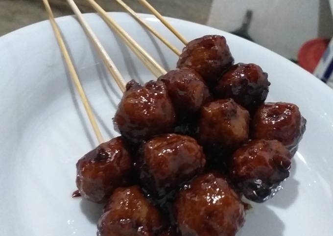 Resep Bakso Bakar Teflon Oleh Kiki Budjang Sanmustari Cookpad