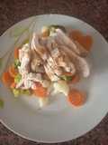 Pechugas de Pollo al Vapor con Verduras