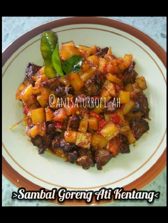 Langkah Gampang Membikin Resep Daging Protein Hewani~Sambal Goreng Ati Kentang yang Sempurna Anti Ribet, Bisa Manjain Lidah