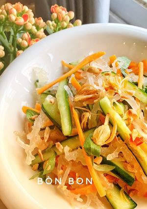 Hình của món Gỏi Rong Sụn.