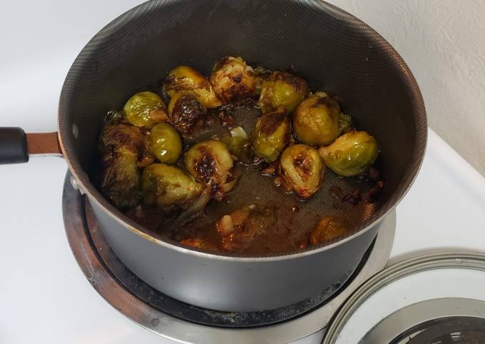 Recipe of Quick Brussels sprouts (keto friendly)