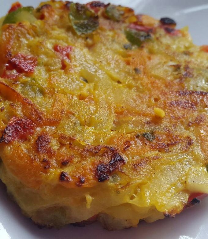 Una foto de Papas rosti