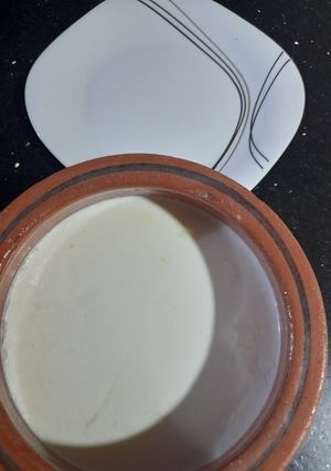 A picture of Homemade sweet Yogurt.