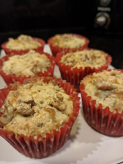 Una foto de Muffins Salados con Queso Azul