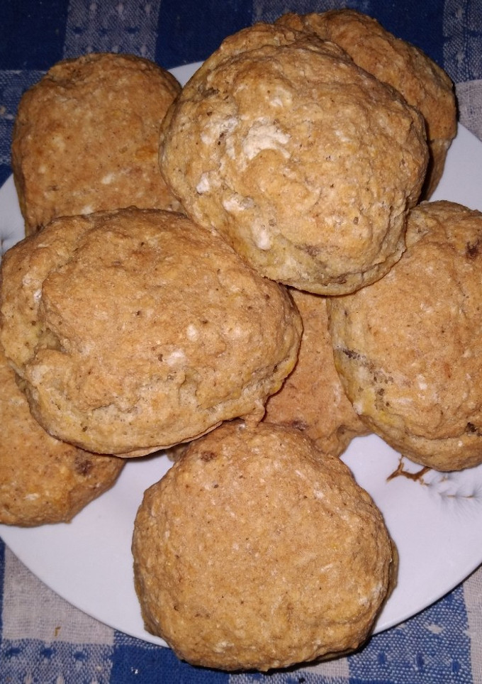 Una foto de Pan Bollitos de Avena Integral✔Muy Fáciles✔✔Sin Gluten✔