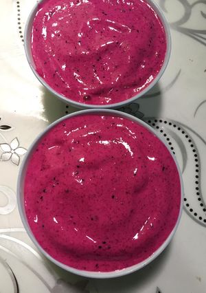 Foto resep Smoothie bowl buah naga