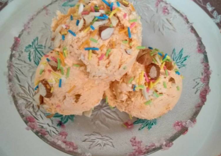 Recipe: Yummy Mango ice cream