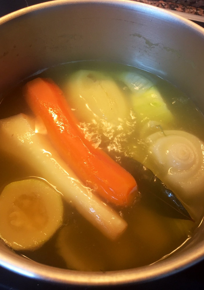 Una foto de Caldo de verduras