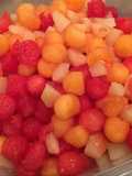 Melon ball and Pear Medley