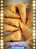 Tandoori mayo cones