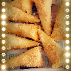 A picture of Tandoori mayo cones.
