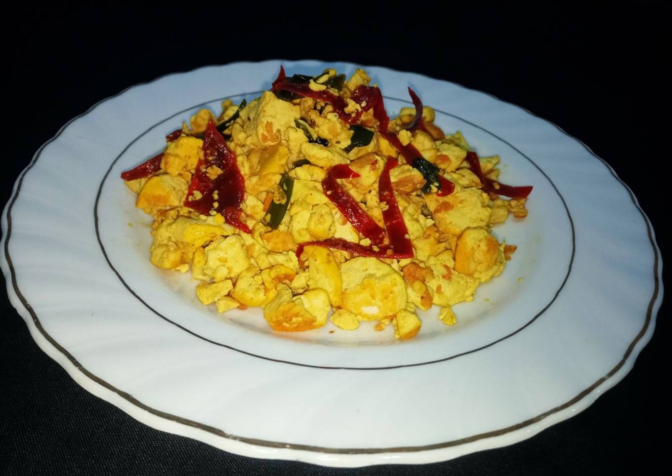 Orak arik Tahu kuning