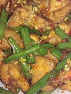 Foto resep Tumis tahu kacang panjang
