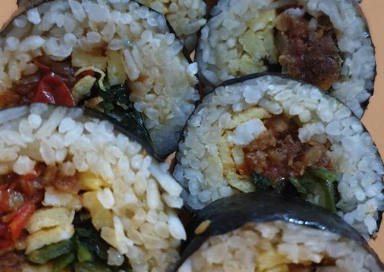 Resep Sunbap (Sunda Kimbap) / Sushi Sunda, Menggugah Selera