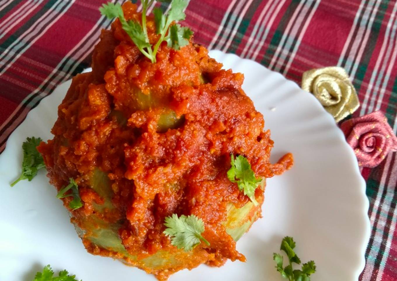 Stuffed Bottle gourd