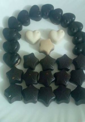 A picture of Homemade chocolate.