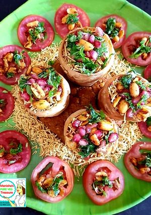 A picture of Spicy PavBhaji Cone.