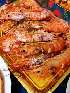 Una foto de Gambones al horno 🦐