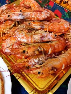 Una foto de Gambones al horno 🦐