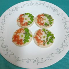 A picture of 🇮🇳 🇮🇳 Republican Tricolour Uttapam 🇮🇳 🇮🇳.