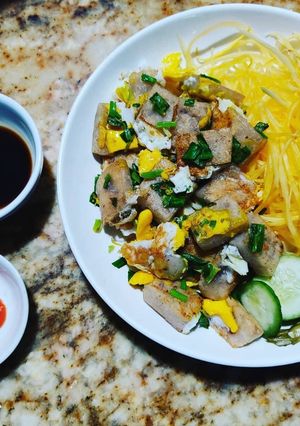 Hình của món Bột chiên nhà làm.