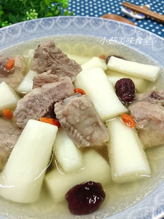 紅棗山藥排骨湯(電鍋料理) 的食譜成品照片