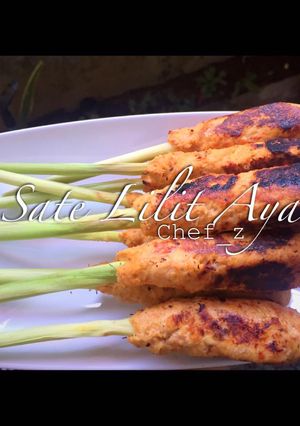 Foto resep Sate Lilit Ayam Khas Bali