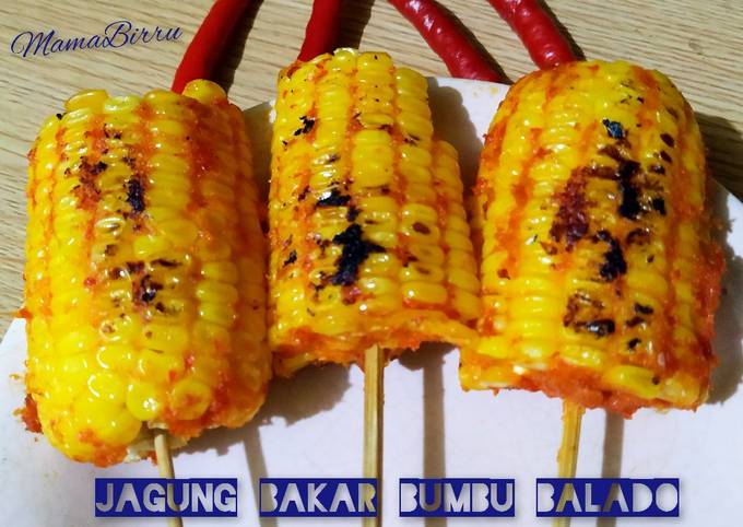Resep: Jagung Bakar Bumbu Balado Irit Anti Gagal
