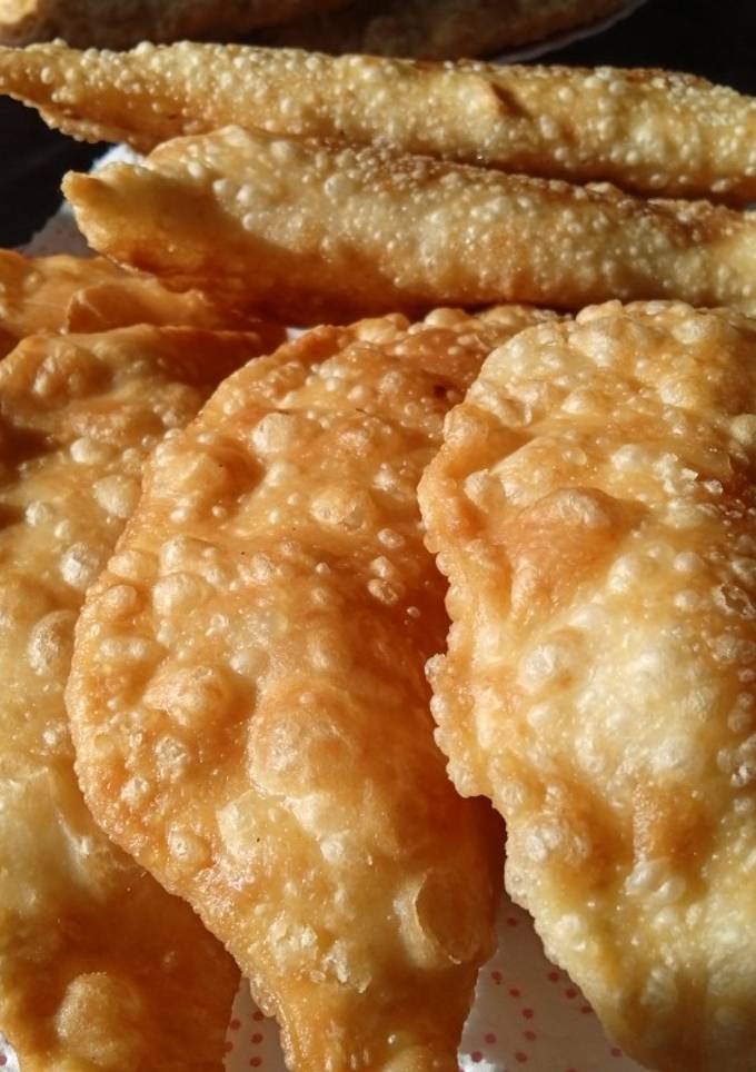 Очень хрустящее тесто на чебуреки